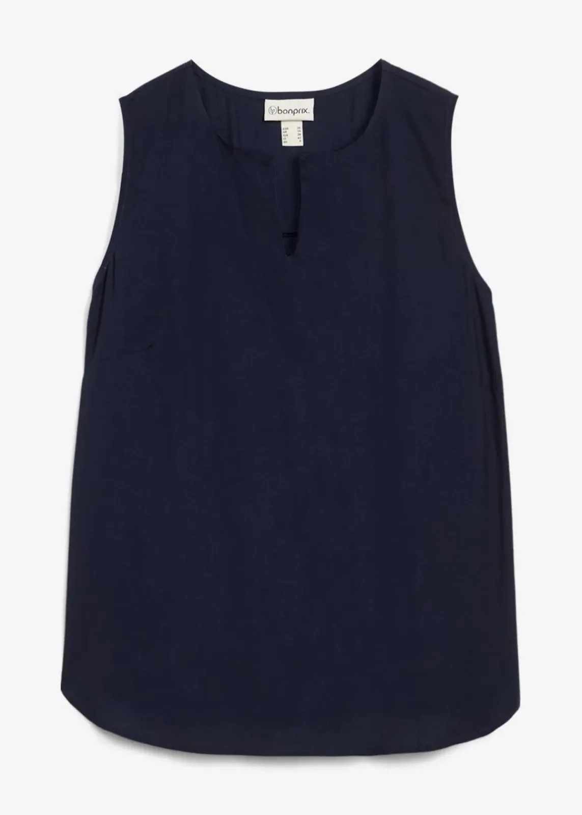 bonprix Shirts & Tops|Blusen & Tuniken^Blusentop aus weicher Viskose dunkelblau