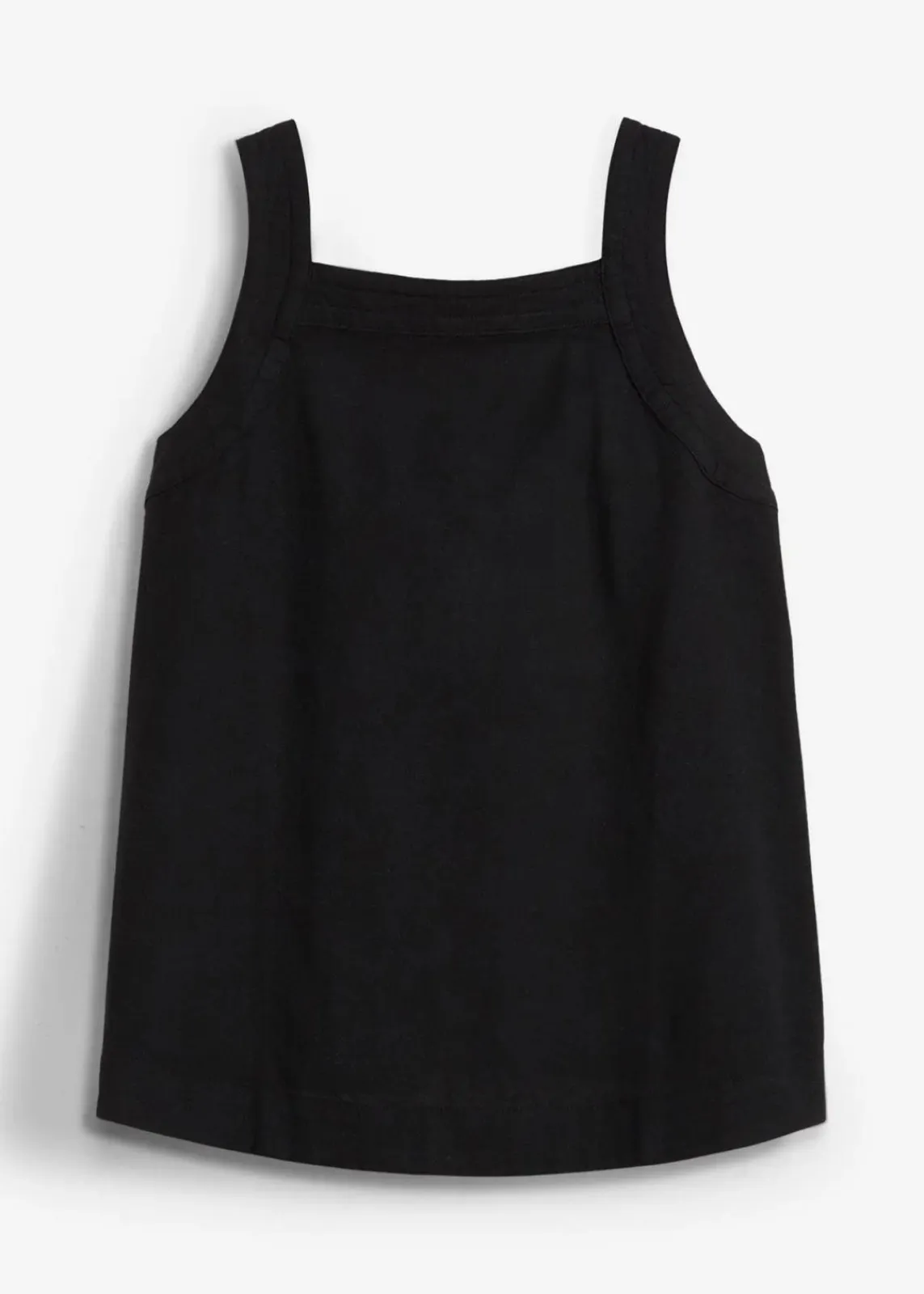 bonprix Bekleidung·Jacken & Mäntel|Blusen & Tuniken^Blusentop mit Bindedetail hinten aus Viskose-Mix schwarz