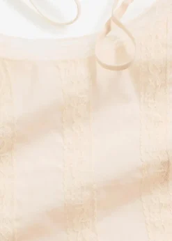bonprix Blusen & Tuniken|Shirts & Tops^Blusentop mit Lochstickerei aus reiner Baumwolle natur