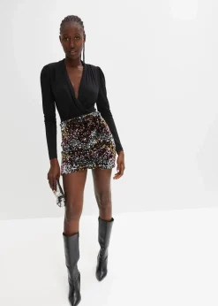 bonprix Shirts & Tops^Body schwarz