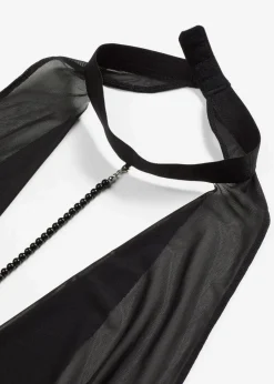 bonprix Wäsche·Erotikwäsche|Erotikwäsche^Body ouvert mit Wetlook schwarz