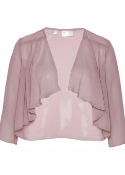 bonprix Jacken & Mäntel|Festliche Mode^Bolero aus feinem Chiffon rosenholz
