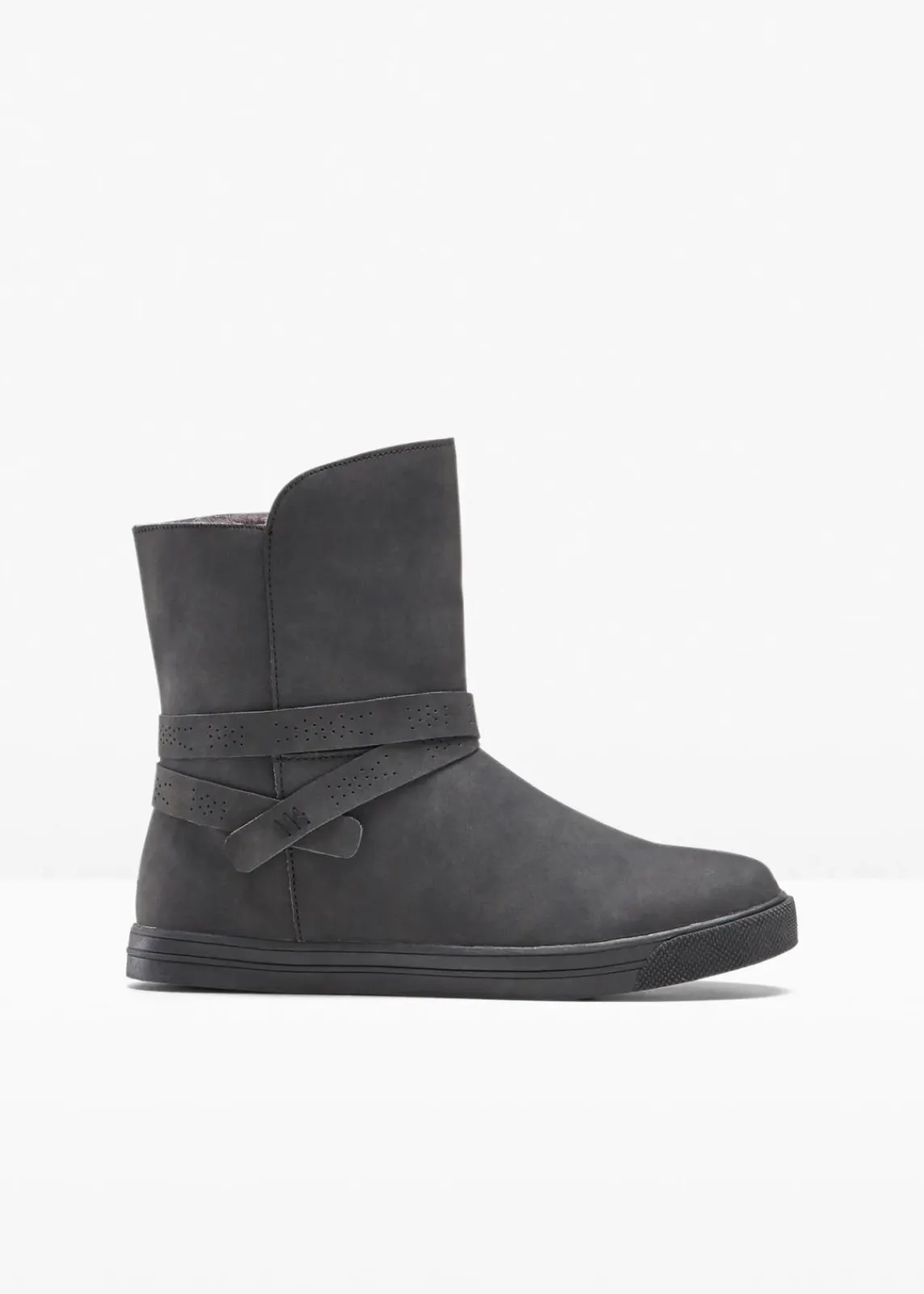 bonprix Gefütterte Winterschuhe|Boots^Boot anthrazit