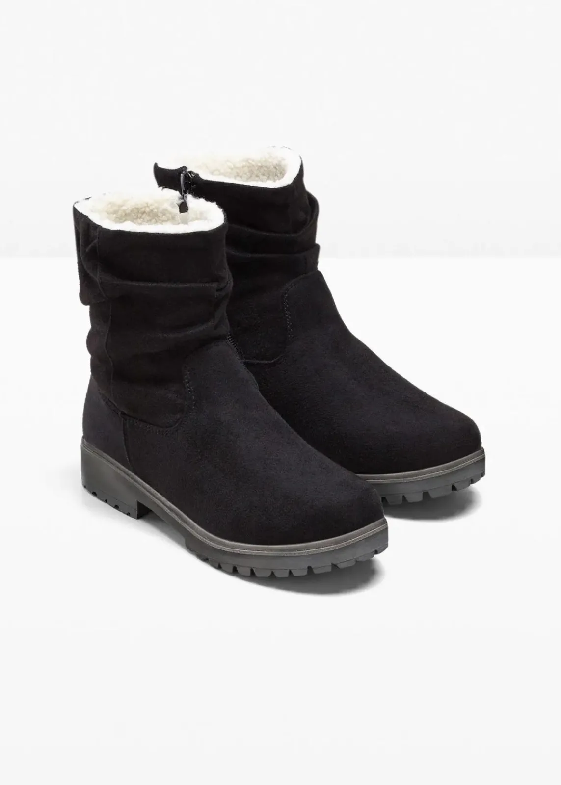 bonprix Gefütterte Winterschuhe|Boots^Boot schwarz