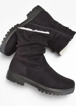 bonprix Gefütterte Winterschuhe|Boots^Boot schwarz