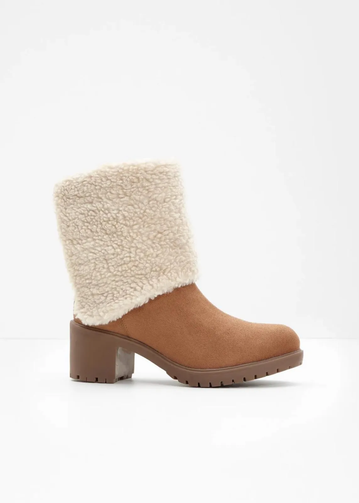 bonprix Gefütterte Winterschuhe|Boots^Boot haselnuss
