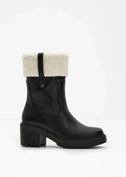 bonprix Gefütterte Winterschuhe|Boots^Boot schwarz