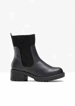 bonprix Boots|Schuhe & Accessoires In Spezialgrößen·Schuhe In Übergröße^Boot schwarz