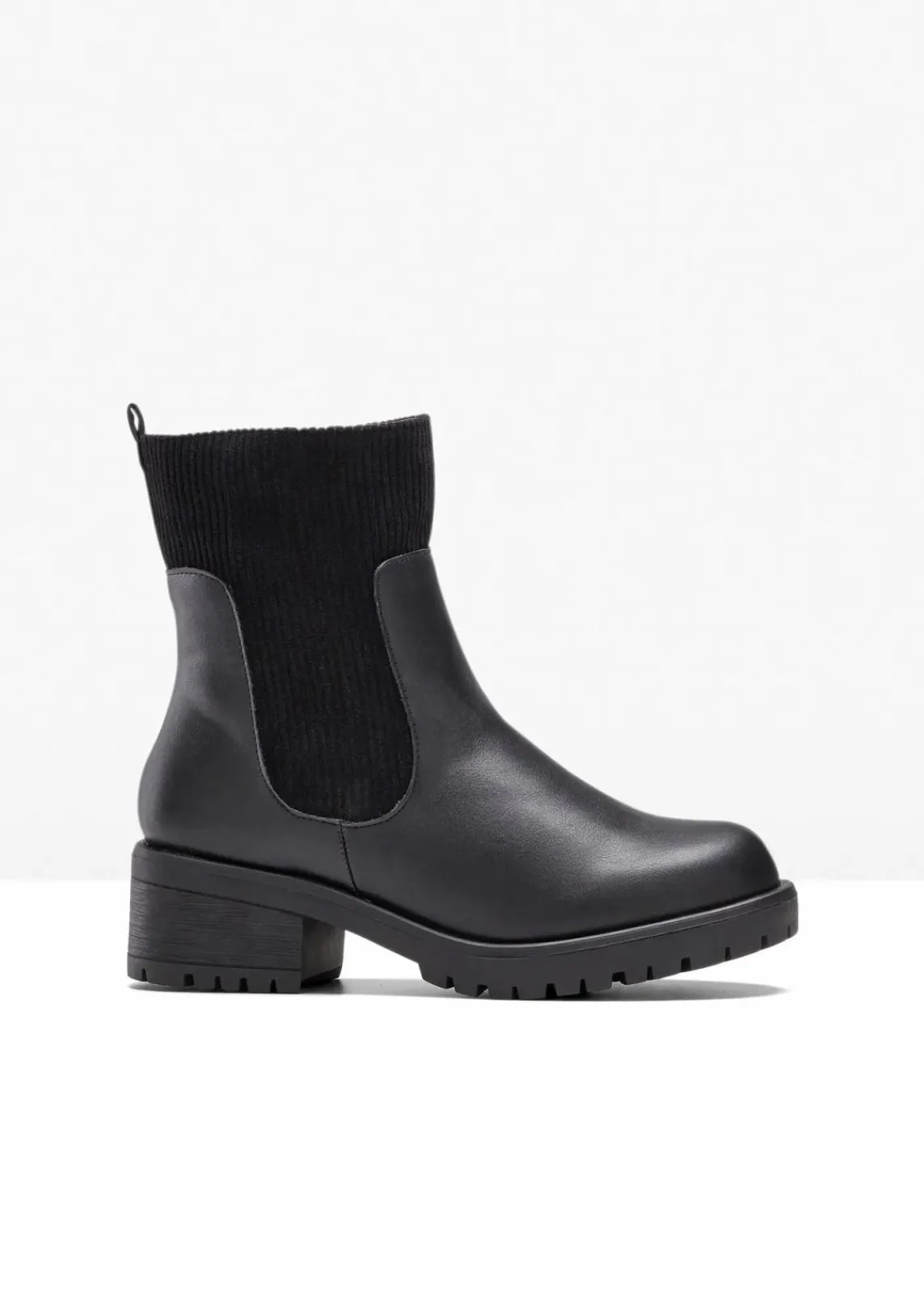 bonprix Boots|Schuhe & Accessoires In Spezialgrößen·Schuhe In Übergröße^Boot schwarz