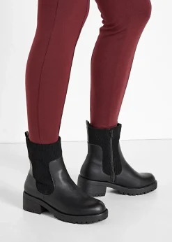 bonprix Boots|Schuhe & Accessoires In Spezialgrößen·Schuhe In Übergröße^Boot schwarz