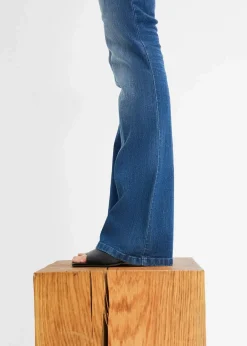 bonprix Jeans|Bekleidung·Shirts & Tops^Bootcut-Jeans blau denim