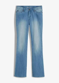 bonprix Bekleidung·Shirts & Tops|Jeans^Bootcut-Jeans hellblau denim