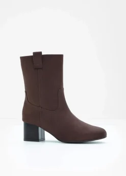 bonprix Gefütterte Winterschuhe|Boots^Boots dunkelbraun