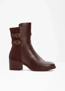bonprix Komfortschuhe|Boots^Boots dunkelbraun