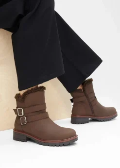bonprix Schuhe & Accessoires In Spezialgrößen·Schuhe In Übergröße|Boots^Boots dunkelbraun