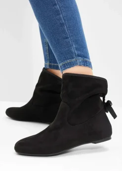 bonprix Boots^Boots mit Schleife schwarz