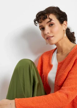bonprix Bekleidung·Umstandsmode|Bekleidung·Jeans^Bouclé Strickjacke mango