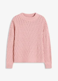 bonprix Bekleidung·Umstandsmode|Strickmode^Boxy-Pullover aschrosa