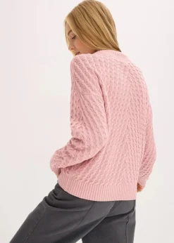 bonprix Bekleidung·Umstandsmode|Strickmode^Boxy-Pullover aschrosa