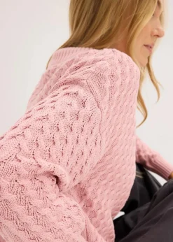 bonprix Bekleidung·Umstandsmode|Strickmode^Boxy-Pullover aschrosa