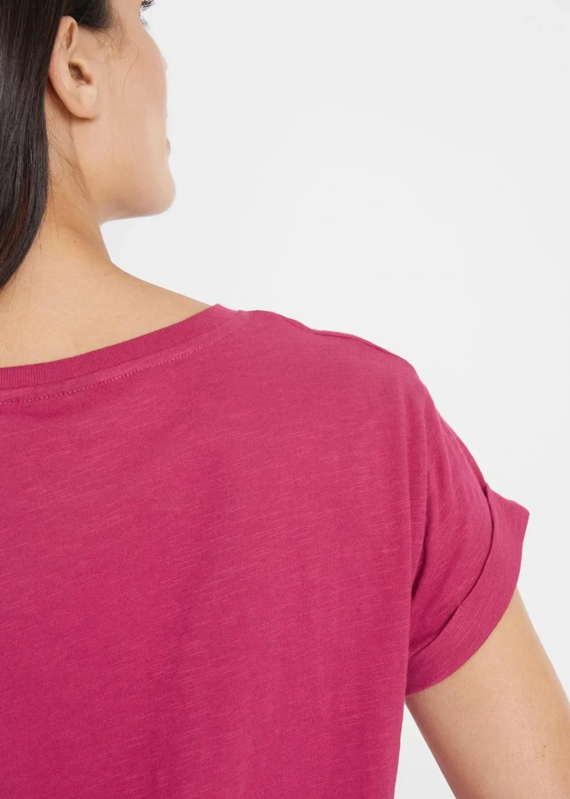 bonprix Basics|Shirts & Tops^Boxy-Shirt beerenrot