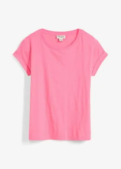 bonprix Basics|Shirts & Tops^Boxy-Shirt neonpink
