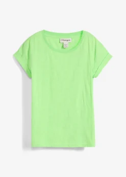 bonprix Basics|Shirts & Tops^Boxy-Shirt neongrün