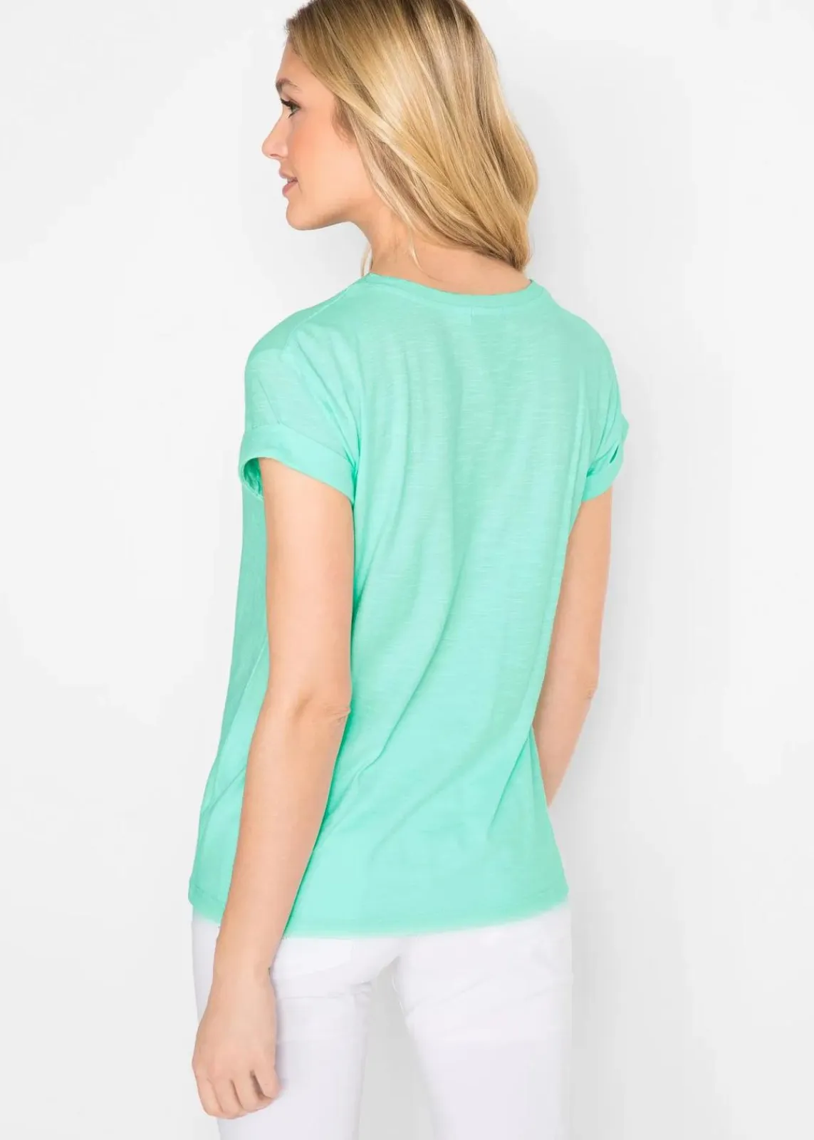 bonprix Basics|Shirts & Tops^Boxy-Shirt hellmint