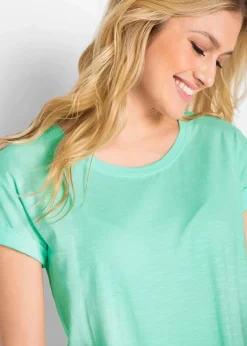 bonprix Basics|Shirts & Tops^Boxy-Shirt hellmint