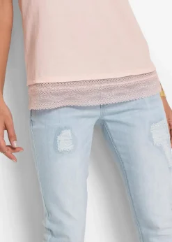 bonprix Shirts & Tops^Boxy-Shirt aus Baumwolle rosa