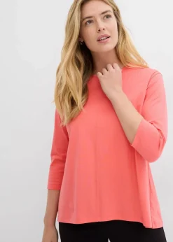 bonprix Shirts & Tops^Boxy-Shirt aus biologischer Baumwolle helllachs