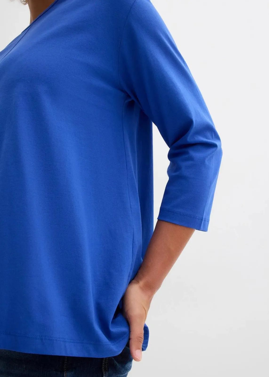 bonprix Shirts & Tops^Boxy-Shirt aus biologischer Baumwolle edelsteinblau