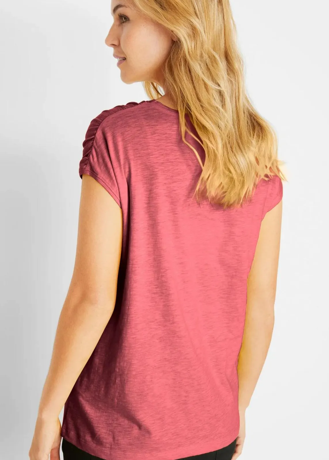 bonprix Shirts & Tops^Boxy-Shirt, kurzarm kastanienrot