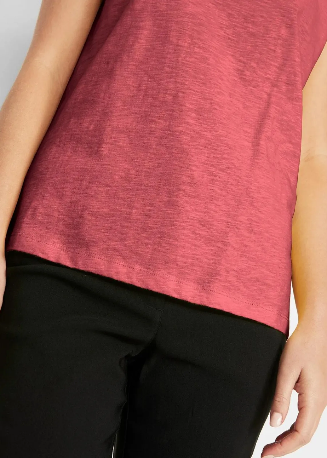 bonprix Shirts & Tops^Boxy-Shirt, kurzarm kastanienrot