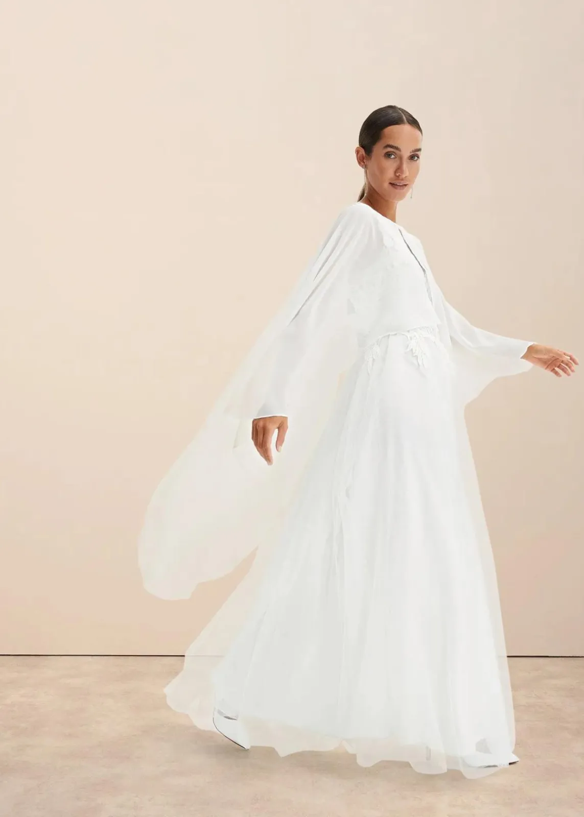 bonprix Kurzgrößen|Bekleidung·Pullover & Strickjacken^Brautkleid aus Tüll und Spitze