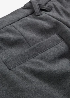 bonprix Bekleidung·Kleider|Hosen^Bundfaltenhose anthrazit meliert