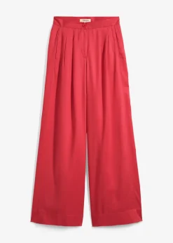 bonprix Bekleidung·Kleider|Hosen^Bundfaltenhose aus fließendem Lyocell paradiespink
