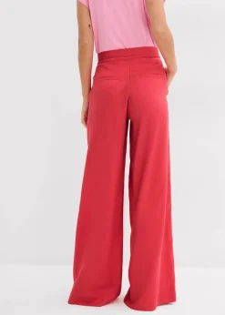 bonprix Bekleidung·Kleider|Hosen^Bundfaltenhose aus fließendem Lyocell paradiespink