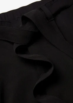 bonprix Bekleidung·Kleider|Hosen^Bundfaltenhose aus Viskose-Mix schwarz