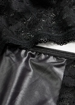 bonprix Wäsche·Erotikwäsche|Erotikwäsche^Bustier + Rock (2-tlg.Set) schwarz