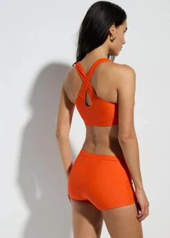 bonprix Nachhaltigere Materialien|Bikinis^Bustier Bikini (2-tlg.Set) dunkelorange