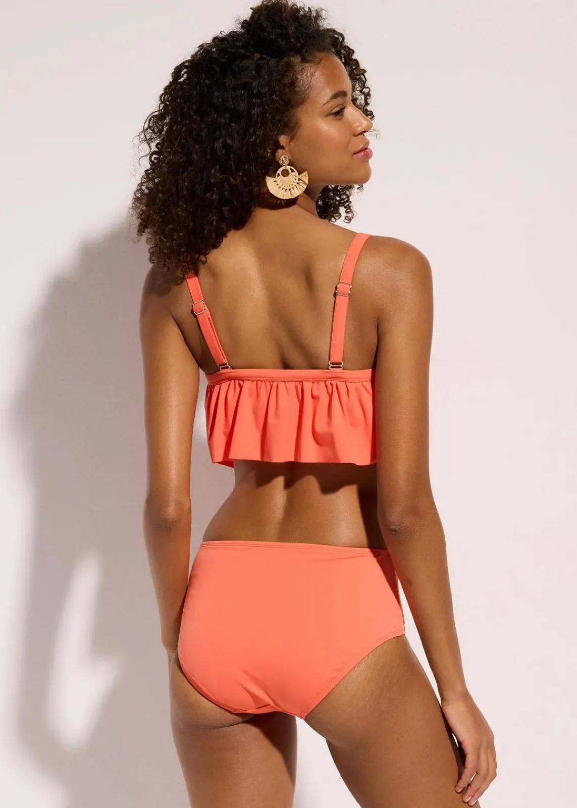 bonprix Nachhaltigere Materialien|Bademode·Bikinis^Bustier Bikini (2-tlg.Set) koralle