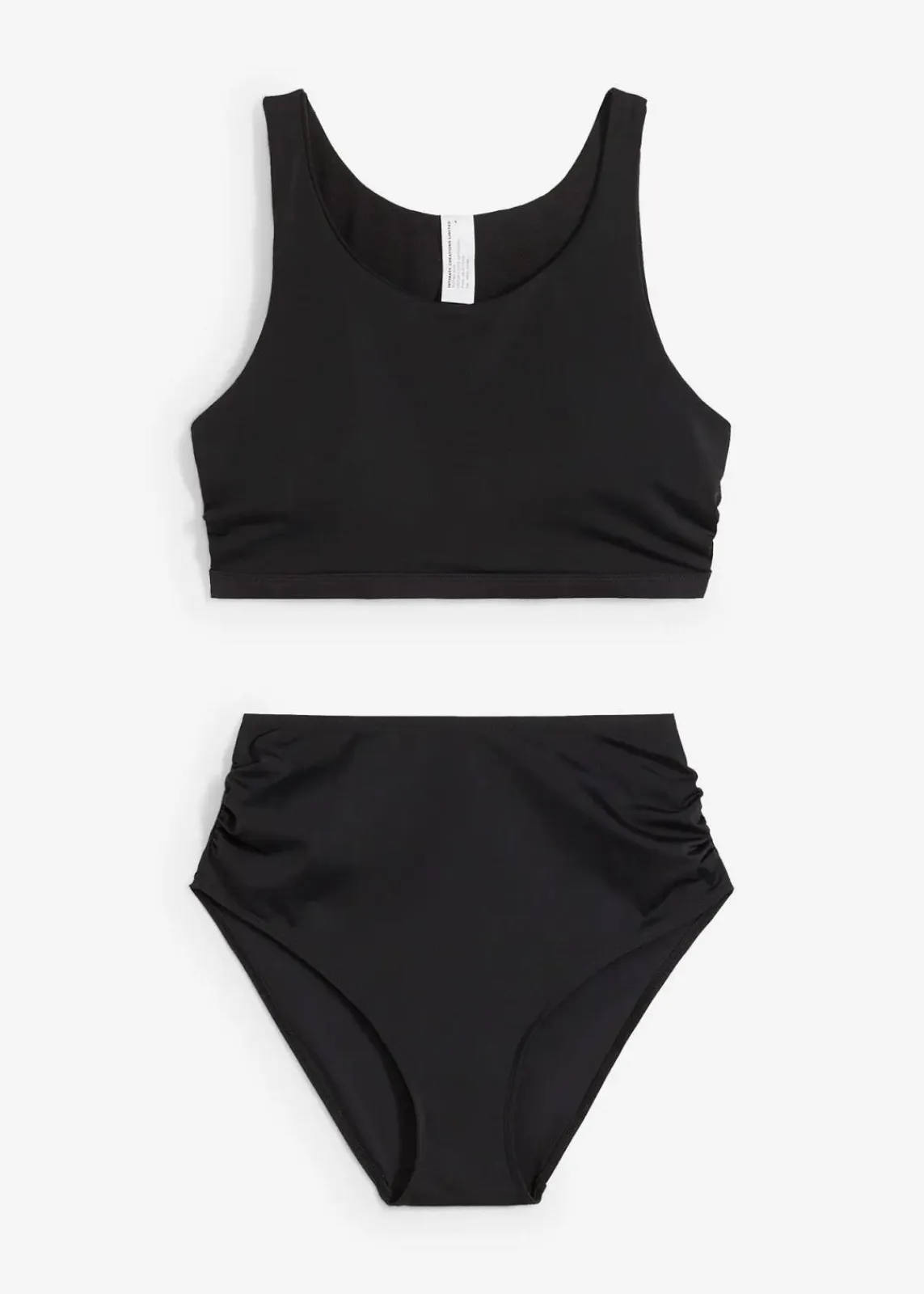 bonprix Nachhaltigere Materialien|Sport Bademode^Bustier Bikini (2-tlg.Set) schwarz