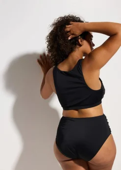 bonprix Nachhaltigere Materialien|Sport Bademode^Bustier Bikini (2-tlg.Set) schwarz