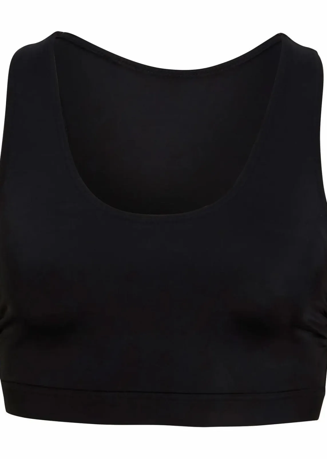 bonprix Nachhaltigere Materialien|Bademode·Bikinis^Bustier-Bikinioberteil mit verstellbarer Unterbrust schwarz