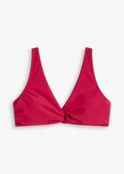 bonprix Nachhaltigere Materialien|Mix & Match^Bustier-Bikinioberteil mit Twistdetail fuchsia