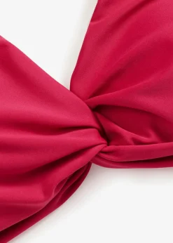 bonprix Nachhaltigere Materialien|Mix & Match^Bustier-Bikinioberteil mit Twistdetail fuchsia