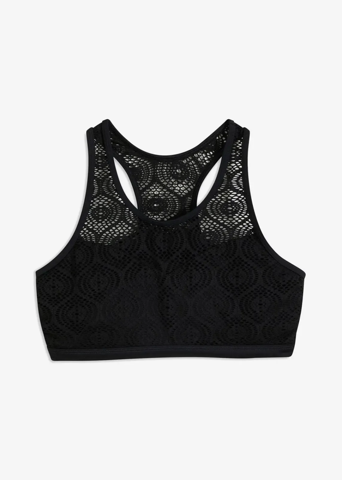 bonprix Mix & Match|Bikinis^Bustier-Bikinioberteil mit Spitze schwarz