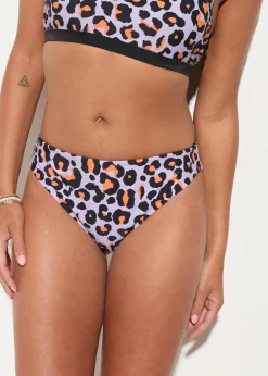 bonprix Nachhaltigere Materialien|Sport Bademode^Bustier-Bikinioberteil schnelltrocknend lavendel/apricot