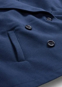 bonprix Jacken & Mäntel|Bekleidung·Hosen^Cabanjacke, Wollimitat dunkelblau